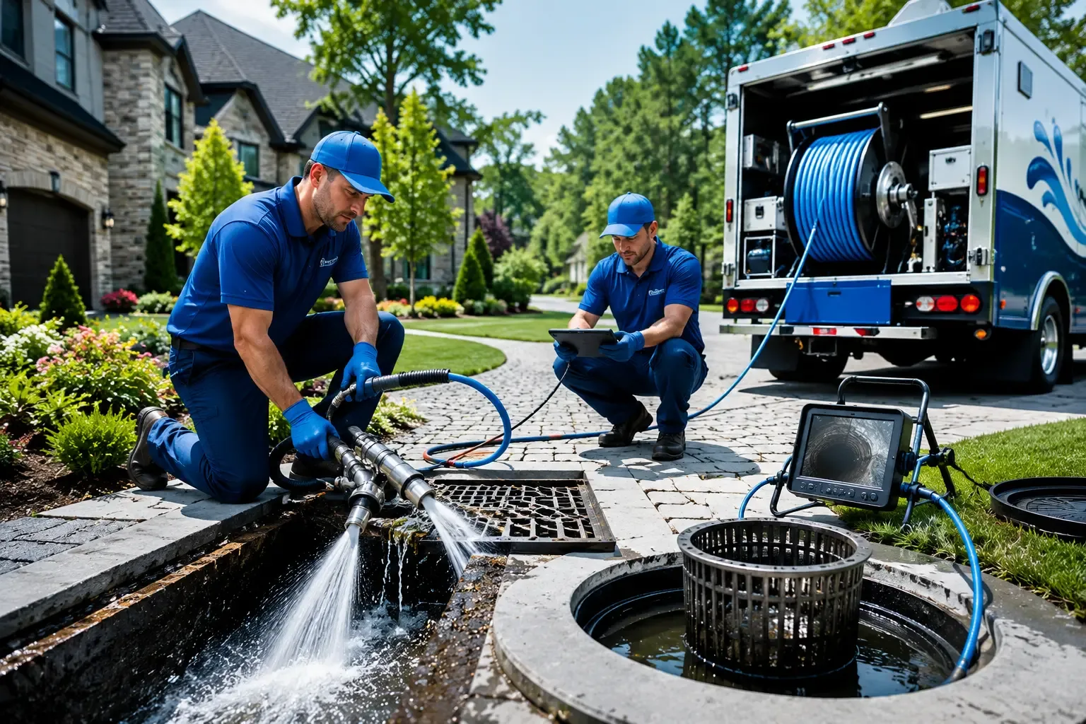 Local outdoor drain cleaning professionals in Reynolds, GA